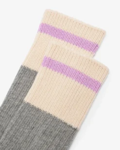 Adult Cotton Cabin Pop Sock 2 Pack