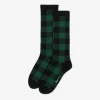 Adult Park Plaid Sock