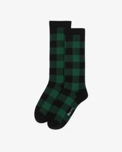Adult Park Plaid Sock