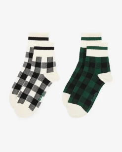 Adult Park Plaid Sock 2 Pack
