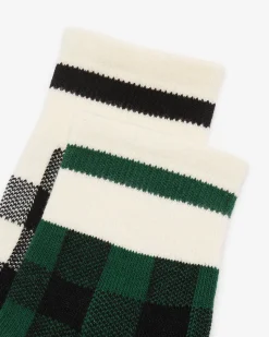 Adult Park Plaid Sock 2 Pack