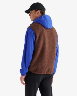 Alta Shearling Fleece Vest