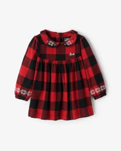 Baby Babydoll Park Plaid Dress