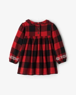 Baby Babydoll Park Plaid Dress