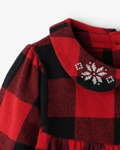 Baby Babydoll Park Plaid Dress