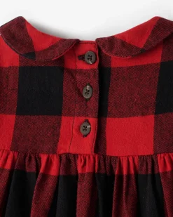Baby Babydoll Park Plaid Dress