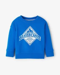 Baby Beaver Canoe Relaxed Crew Sweatshirt