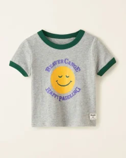Baby Beaver Canoe Ringer T-Shirt