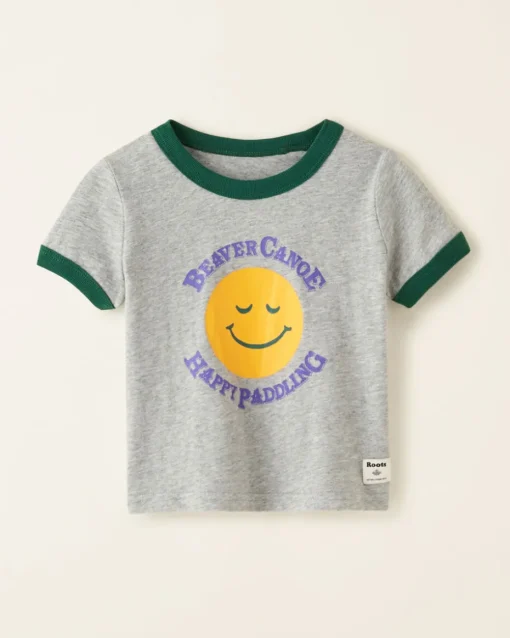Baby Beaver Canoe Ringer T-Shirt