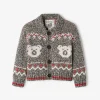 Baby Cabin Fair Isle Cardigan