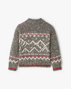 Baby Cabin Fair Isle Cardigan