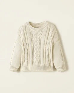 Baby Cable Crew Sweater
