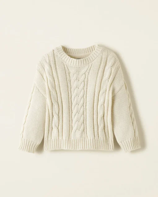 Baby Cable Crew Sweater