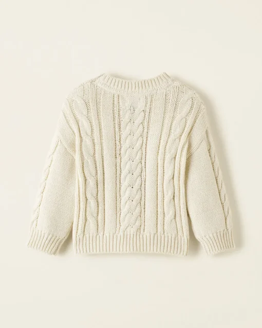 Baby Cable Crew Sweater