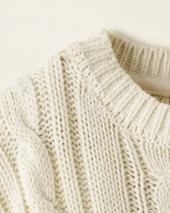Baby Cable Crew Sweater