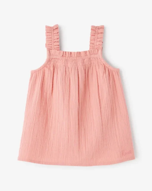 Baby Crinkle Smocked Dress