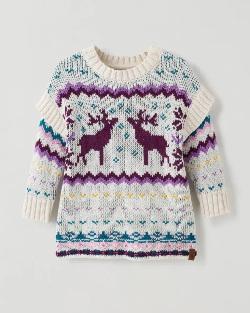 Baby Fair Isle Sweater Dress