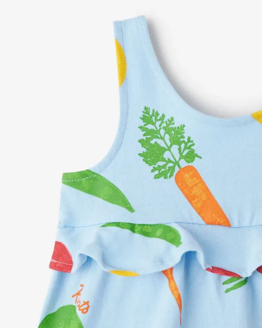 Baby Garden Print Babydoll Dress