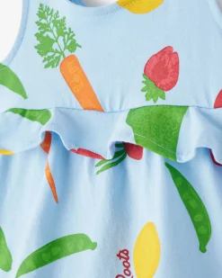 Baby Garden Print Babydoll Dress