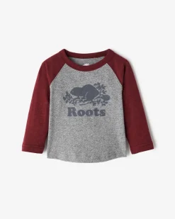 Baby Organic Cooper Baseball T-Shirt