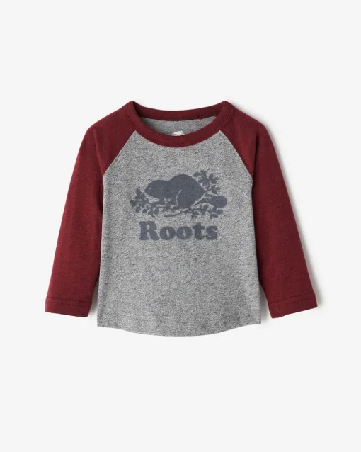 Baby Organic Cooper Baseball T-Shirt