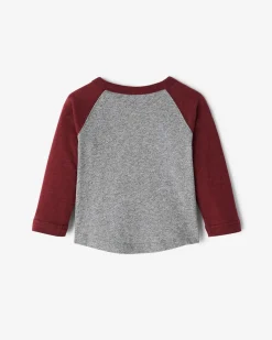 Baby Organic Cooper Baseball T-Shirt