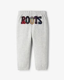 Baby Plaid Applique Sweatpant