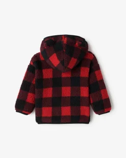 Baby Shearling Fleece Zip Hoodie