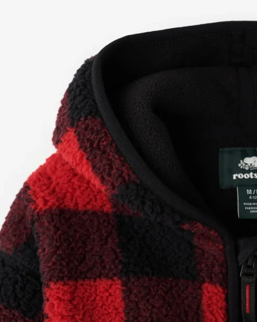 Baby Shearling Fleece Zip Hoodie