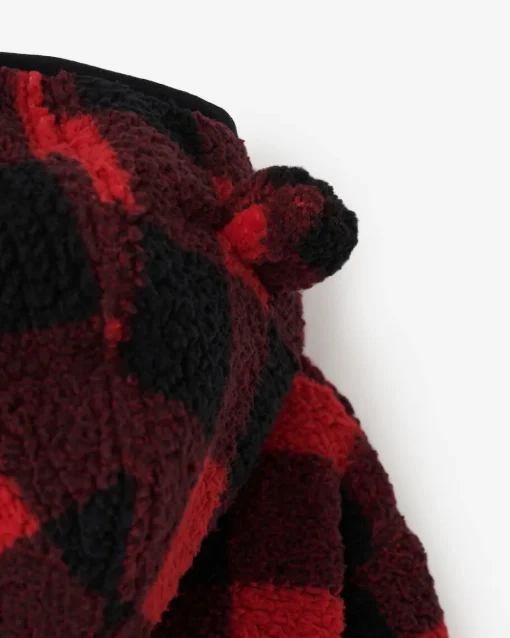 Baby Shearling Fleece Zip Hoodie