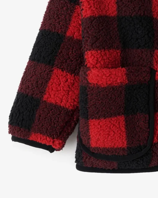 Baby Shearling Fleece Zip Hoodie