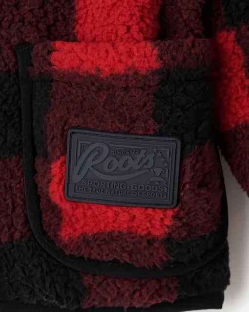 Baby Shearling Fleece Zip Hoodie