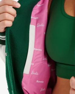 Barbie™ X Roots 65 Varsity Jacket