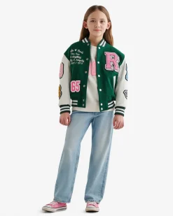 Barbie™ X Roots Kids 65 Varsity Jacket