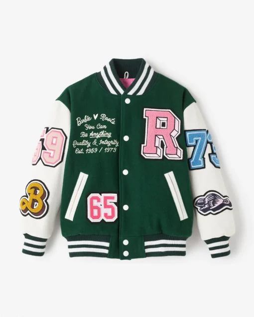 Barbie™ X Roots Kids 65 Varsity Jacket