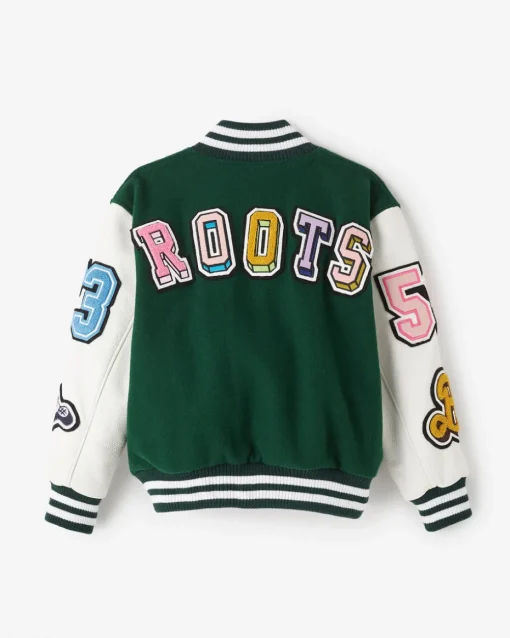 Barbie™ X Roots Kids 65 Varsity Jacket