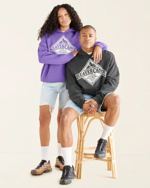 Beaver Canoe Relaxed Hoodie