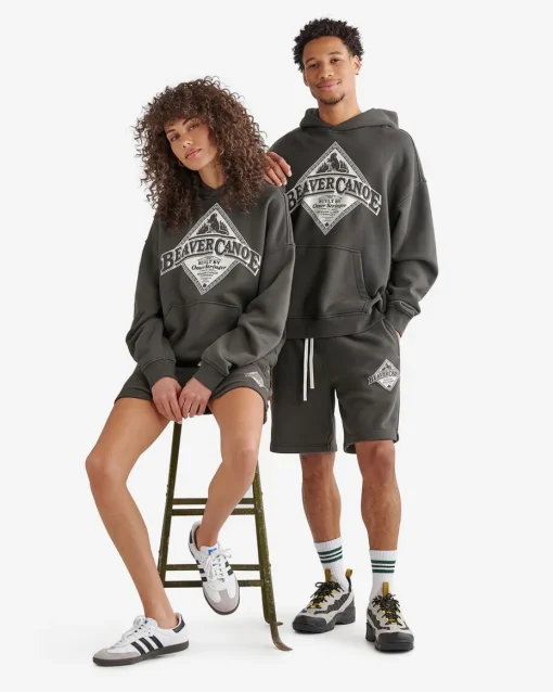 Beaver Canoe Relaxed Hoodie