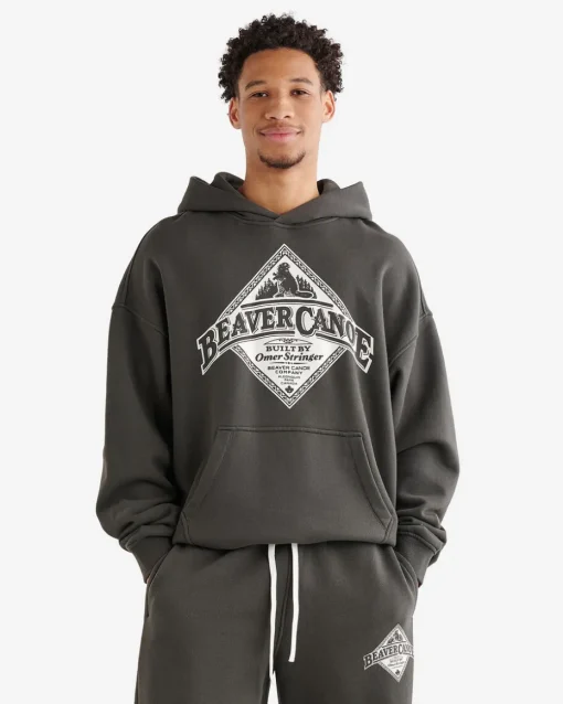 Beaver Canoe Relaxed Hoodie