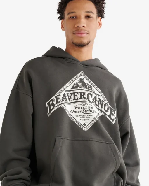 Beaver Canoe Relaxed Hoodie
