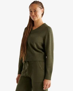 Bowen High V-Neck Sweater