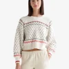 Cabin Fair Isle Crew Sweater