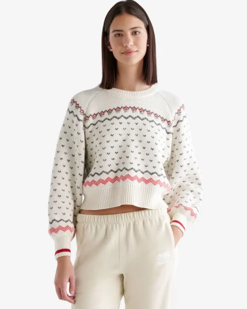 Cabin Fair Isle Crew Sweater