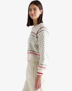 Cabin Fair Isle Crew Sweater