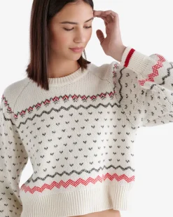 Cabin Fair Isle Crew Sweater