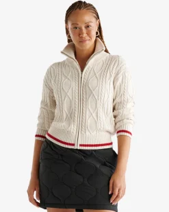 Cabin Full Zip Track Jacket Sweater