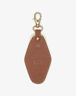 Canada Leather Keychain