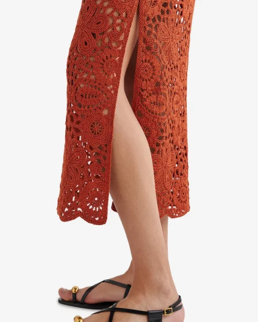 Canyon Crochet Midi Skirt