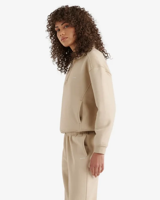 Cloud Half Zip Sweatshirt