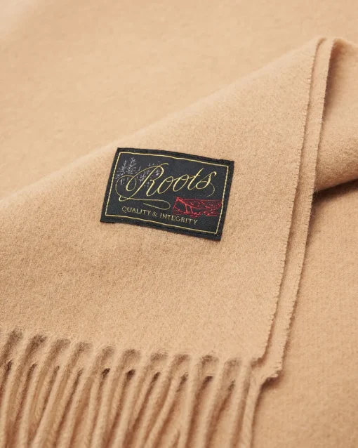 Cold Lake Wool Blanket Scarf